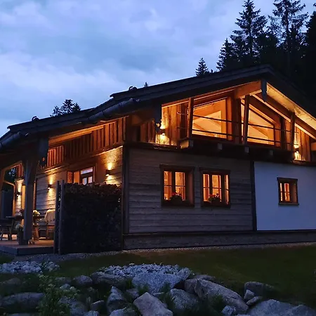 Dreisessel-chalets Im Bayerischen Wald - Hochstein - Mit Whirlpool-sauna-kamin *