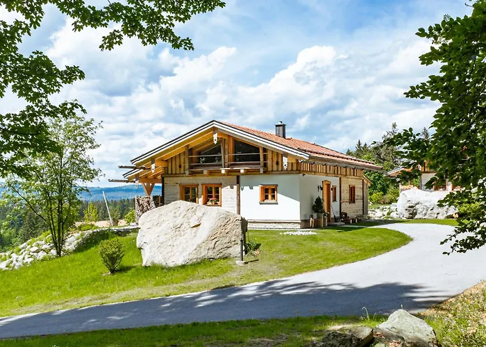 Chalet Dreisessel-chalets Im Bayerischen Wald - Hochstein - Mit Whirlpool-sauna-kamin Haidmühle