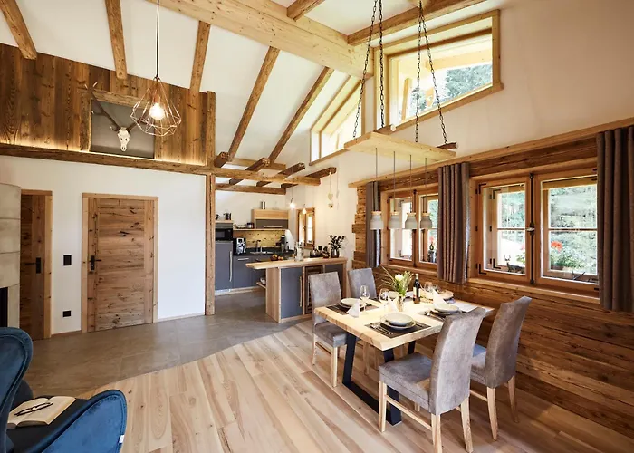 Chalet Dreisessel-chalets Im Bayerischen Wald - Hochstein - Mit Whirlpool-sauna-kamin
