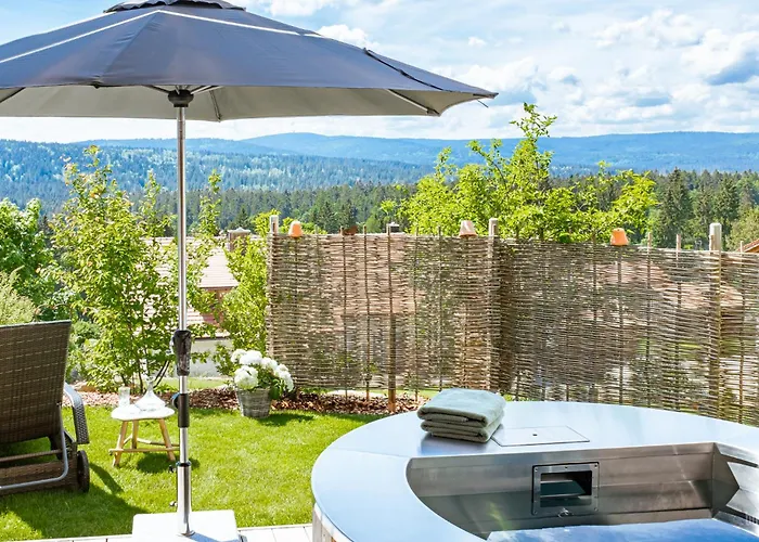 Chalet Dreisessel-chalets Im Bayerischen Wald - Hochstein - Mit Whirlpool-sauna-kamin *